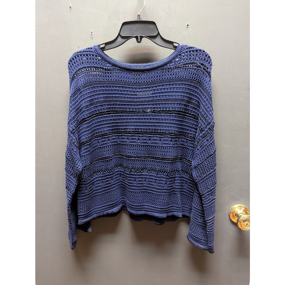Ceny NEW knit long sleeve Blue sweater Size Small layering